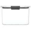 imageRubbermaid Brilliance Airtight Cereal Food Storage Container Shatterproof BPAFree and DishwasherSafe 32oz Capacity78 Cup