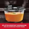 imageRubbermaid Brilliance Food Storage Containers BPA Free Airtight Lids Ideal for Lunch Meal Prep ampamp Leftovers Set of 5 32 CupNEW Set of 3 Round Containers