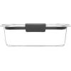 imageRubbermaid Brilliance Food Storage Containers BPA Free Airtight Lids Ideal for Lunch Meal Prep ampamp Leftovers Set of 5 32 CupSet of 5 Assorted Containers