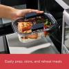 imageRubbermaid Brilliance Food Storage Containers BPA Free Airtight Lids Ideal for Lunch Meal Prep ampamp Leftovers Set of 5 32 CupSet of 5 Meal Prep Containers
