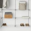 imageRubbermaid Configurations 26quot Shelving Kit Set of 2 Shelves White Expandable Organization for HomeLaundryBathroomMudroomPantryLinen ClosetGarage
