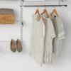 imageRubbermaid Configurations Closet Shelves ampamp Hanging Kit 2 26quot Shelves White Custom Pantry Organizer and StorageClothes Rack for HomeLaundryBathroomMudroomPantryLinen Closet