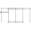 imageRubbermaid Configurations Custom Closet Kit 36 Ft Adjustable Metal Wire Shelving Titanium Finish Expandable Organization System Hardware Included for Home ClosetPantryLaundryMudroomTitanium