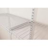 imageRubbermaid Configurations Custom Closet Kit 36 Ft Adjustable Metal Wire Shelving Titanium Finish Expandable Organization System Hardware Included for Home ClosetPantryLaundryMudroomWhite