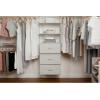 imageRubbermaid Configurations Custom Closet Kit 36 Ft Adjustable Metal Wire Shelving Titanium Finish Expandable Organization System Hardware Included for Home ClosetPantryLaundryMudroomWhite