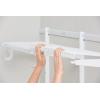 imageRubbermaid Configurations Custom Closet Kit 36 Ft Adjustable Metal Wire Shelving Titanium Finish Expandable Organization System Hardware Included for Home ClosetPantryLaundryMudroomWhite