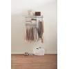 imageRubbermaid Configurations Custom Closet Kit 36 Ft Adjustable Metal Wire Shelving Titanium Finish Expandable Organization System Hardware Included for Home ClosetPantryLaundryMudroomWhite