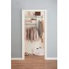 imageRubbermaid Configurations Custom Closet Kit 36 Ft Adjustable Metal Wire Shelving Titanium Finish Expandable Organization System Hardware Included for Home ClosetPantryLaundryMudroomWhite