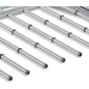 imageRubbermaid Configurations Pants Rack Titanium Holds 7 Pairs of Pants NonSlip Closet Organization and Storage