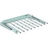 imageRubbermaid Configurations Pants Rack White Holds 7 Pairs of Pants NonSlip Closet Organization and Storage