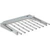 imageRubbermaid Configurations Pants Rack White Holds 7 Pairs of Pants NonSlip Closet Organization and Storage
