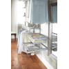 imageRubbermaid Configurations Sliding Basket for Closet Drawer Organization Titanium Sturdy Slide Out Basket for HomeLaundryBathroomMudroomPantryLinen ClosetTitanium