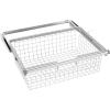 imageRubbermaid Configurations Sliding Basket for Closet Drawer Organization Titanium Sturdy Slide Out Basket for HomeLaundryBathroomMudroomPantryLinen ClosetTitanium