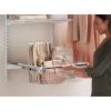 imageRubbermaid Configurations Sliding Basket for Closet Drawer Organization White Sturdy Slide Out Basket for HomeLaundryBathroomMudroomPantryLinen ClosetWhite