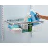 imageRubbermaid Configurations Sliding Basket for Closet Drawer Organization White Sturdy Slide Out Basket for HomeLaundryBathroomMudroomPantryLinen ClosetWhite