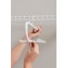 imageRubbermaid Configurations Tie ampamp Belt Organizer White Accessory Organization System and Storage for HomeClosetBathroom