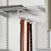 imageRubbermaid Configurations Tie ampamp Belt Organizer White Accessory Organization System and Storage for HomeClosetBathroom