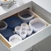 imageRubbermaid EasyFindLids Food Storage Containers in SpecialEdition Insignia Blue 42 PieceBlue