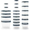 imageRubbermaid EasyFindLids Food Storage Containers in SpecialEdition Insignia Blue 42 PieceBlue