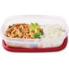 imageRubbermaid EasyFindLids Food Storage Containers in SpecialEdition Insignia Blue 42 PieceRed