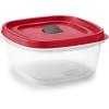 imageRubbermaid EasyFindLids Food Storage Containers in SpecialEdition Insignia Blue 42 PieceRed