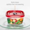 imageRubbermaid EasyFindLids Food Storage and Organization Containers 3Pack Racer Red BPAFree Microwave ampamp Dishwasher SafeRed