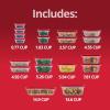 imageRubbermaid EasyStore Containers 38Piece Set Food Storage Containers Food Storage Containers with Lids