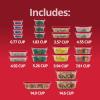 imageRubbermaid EasyStore Containers 44Piece Set Food Storage Containers Food Storage Containers with Lids