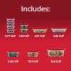 imageRubbermaid EasyStore Rectangle and Square Containers 22Piece Set Food Storage Containers Food Storage Containers with Lids