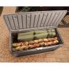 imageRubbermaid Extra Large Resin Outdoor Storage Deck Box with Seat 120 Gal Weather Resistant Brown Deck Organization for HomeBackyardPool ChemicalsToysGarden ToolsPorchPatio CushionsExtra Large