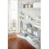 imageRubbermaid Fast Track Upright Hardware 475quot White Durable Ideal for Pantries Linen Closets Laundry Rooms Utility Rooms