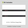 imageRubbermaid FastTrack Alloy Steel Garage Storage System Rail 84quot Extra Durable Garage Organization for Yard ToolsSports EquipmentLadders48 Rail 2Pack