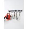 imageRubbermaid FastTrack Garage Storage Utility Hooks All in One Rail Hook Kit and Tool Organizer 6 Piece Heavy Duty for WallShedGarden