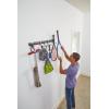 imageRubbermaid FastTrack Garage Storage Utility Hooks All in One Rail Hook Kit and Tool Organizer 6 Piece Heavy Duty for WallShedGarden