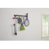 imageRubbermaid FastTrack Garage Storage Utility Hooks All in One Rail Hook Kit and Tool Organizer 6 Piece Heavy Duty for WallShedGarden