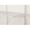 imageRubbermaid FastTrack MultiPurpose Closet Shelving Kit White Adjustable Pantry StorageOrganization for your ClothesShoesFoodCleaning Supplies48 Feet