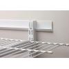 imageRubbermaid FastTrack Rail Hardware 80quot White HeavyDuty Steel Durable Ideal for Pantries Linen Closets Laundry Rooms Utility Rooms