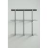 imageRubbermaid Fasttrack Rail Storage 48quotx16quot 3Shelf Kit 350 lbs Per Shelf for HomeGarageShedWorkshop Organization16Piece