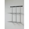 imageRubbermaid Fasttrack Rail Storage 48quotx16quot 3Shelf Kit 350 lbs Per Shelf for HomeGarageShedWorkshop Organization16Piece