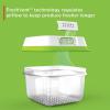 imageRubbermaid FreshWorks Produce Saver Large Produce Storage Containers 4 Piece Set2 count Pack of 2