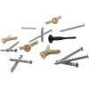 imageRubbermaid Garage FastTrack Rail Hardware Pack Gray for HomeGarageWallShed Organization