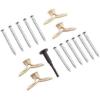 imageRubbermaid Garage FastTrack Rail Hardware Pack Gray for HomeGarageWallShed Organization