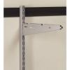 imageRubbermaid Garage FastTrack Upright 25quot Satin Nickel Wall Mounted Storage System Direct Mount for FastTrack Garage Rail GarageHome OrganizationUpright Rail