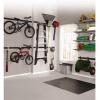 imageRubbermaid Garage FastTrack Upright 25quot Satin Nickel Wall Mounted Storage System Direct Mount for FastTrack Garage Rail GarageHome OrganizationUpright Rail