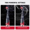 imageRubbermaid Reveal Power Scrubber Attachable Soft Bristle ampamp Velcro Head with 6 Microfiber Pads for Cordless Electric Battery Powered Scrub Brush Ideal for ShoesSneakersCar TrimTiresFurniturePower Scrubber