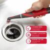 imageRubbermaid Reveal Power Scrubber Attachable Soft Bristle ampamp Velcro Head with 6 Microfiber Pads for Cordless Electric Battery Powered Scrub Brush Ideal for ShoesSneakersCar TrimTiresFurniturePower Scrubber