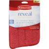 imageRubbermaid Reveal Spray Mop Replacement Head Red Reusable Wet Mop Microfiber Pad for Floor Cleaning in KitchenBathroomKitchenSchoolRed