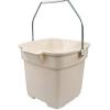 imageRubbermaid Roughneck HeavyDuty Utility Bucket 15Quart Bisque ComfortableDurable Pour Handle Sturdy Pail Bucket for Household CleaningMoppingBisque