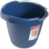 imageRubbermaid Roughneck Square Bucket 12Quart Blue Sturdy Pail Bucket Organizer Household Cleaning Supplies Projects Mopping Storage Comfortable Durable Grip Pour HandleRoyal Blue