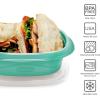 imageRubbermaid TakeAlongs Food Storage Containers Set of 26 ClearTeal